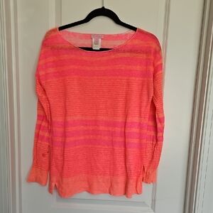 Lilly Pulitzer Camilla Sweater In Striped Pink